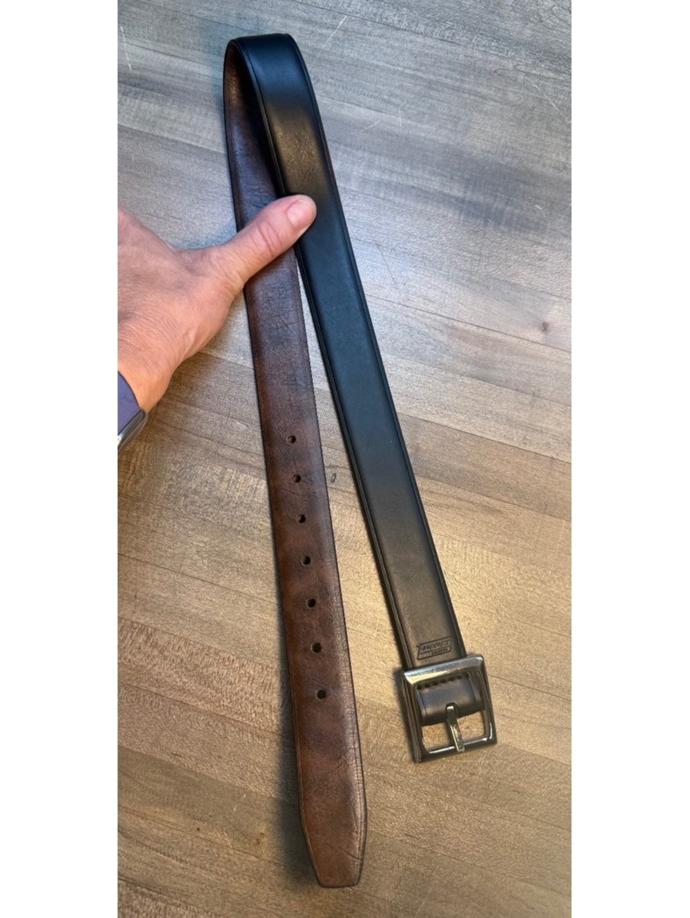 Dickies Boys Belt Black Synthetic Leather Size Small 22-24 (b1/cp28)